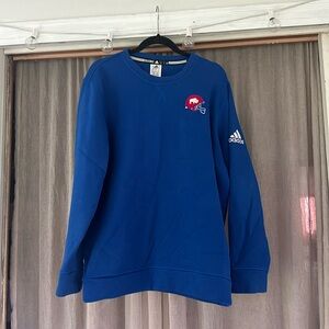 Buffalo Bills Adidas Embroidered Crewneck